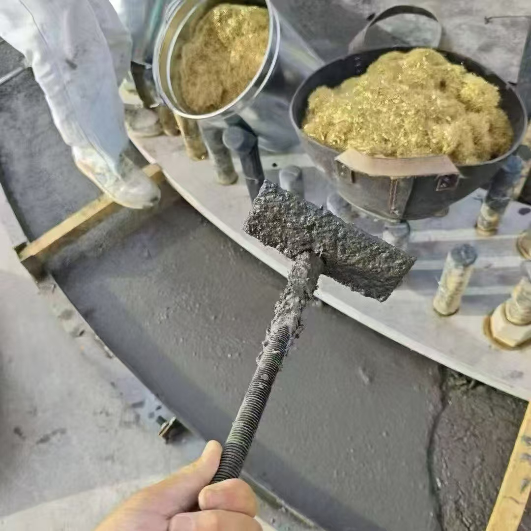 甘南C120钢纤维高强无收灌浆料 轧机压缩机汽轮机发电机锻压设备底座灌浆材料